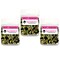 Buttons Galore Sprinkletz Embellishments for Crafts, Tiny Polymer Clay Shapes & Unique Designs- Bumble Bees -3 Pack